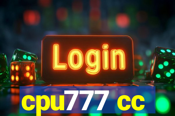 cpu777 cc